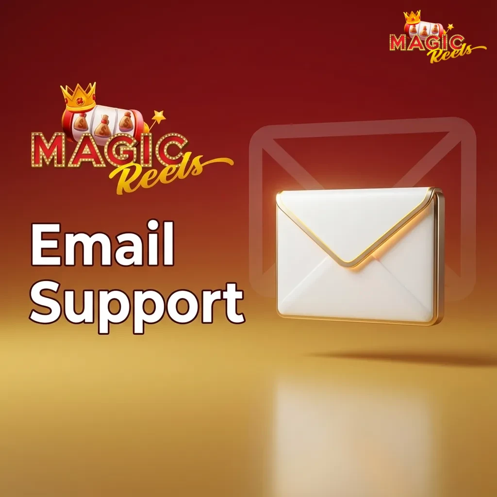 Illustration of a customer writing a support email on a laptop, with message icons and contact addresses on screen