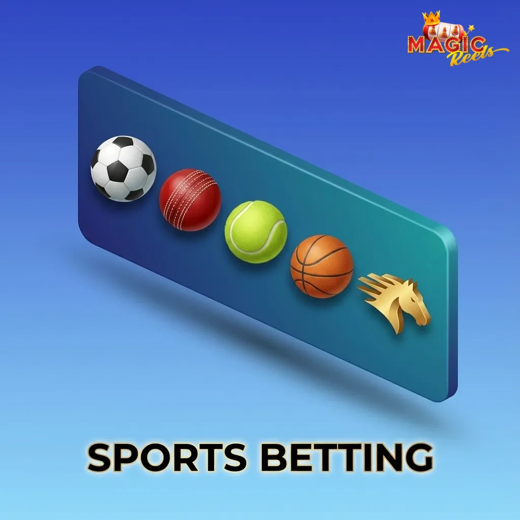 Sports betting interface showing UK-focused markets across football, horse racing, tennis, cricket, rugby, esports and more