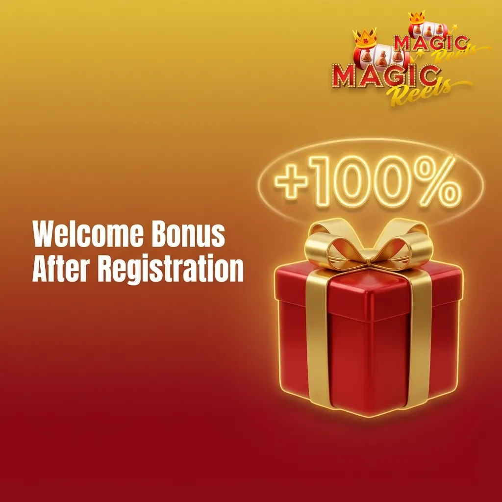 Welcome bonus chart after registration showing five deposit levels with 50–200% match and x45 wagering requirements
