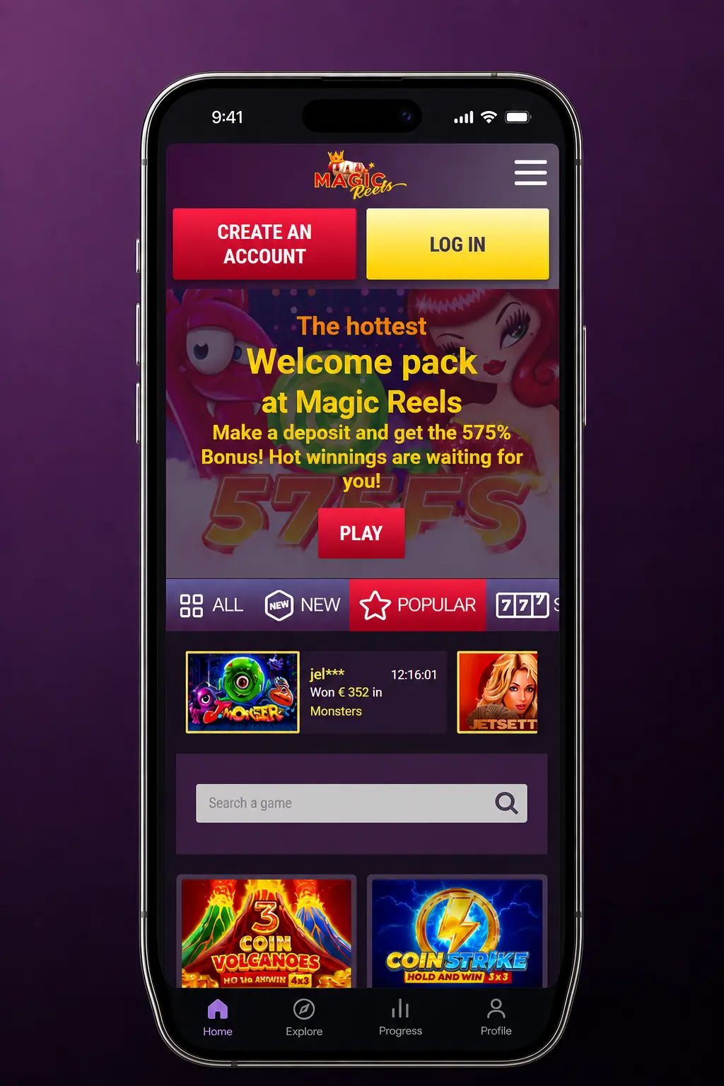 Step-by-step guide on how to claim and use a bonus at Magic Reels Casino in the United Kingdom