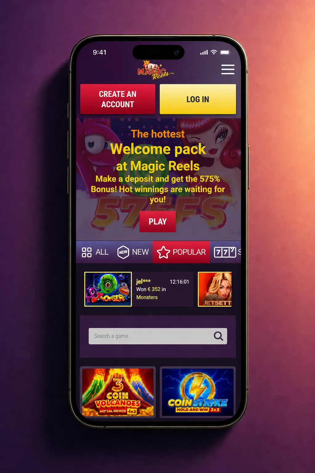 Step-by-step guide to placing a sports bet at Magic Reels Casino, from login to confirming your stake on the bet slip
