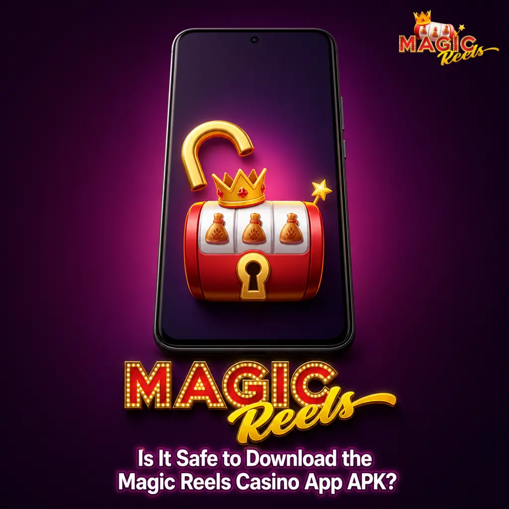 Magic Reels Casino APK download safety featuring SSL encryption and Curaçao eGaming licence for UK players